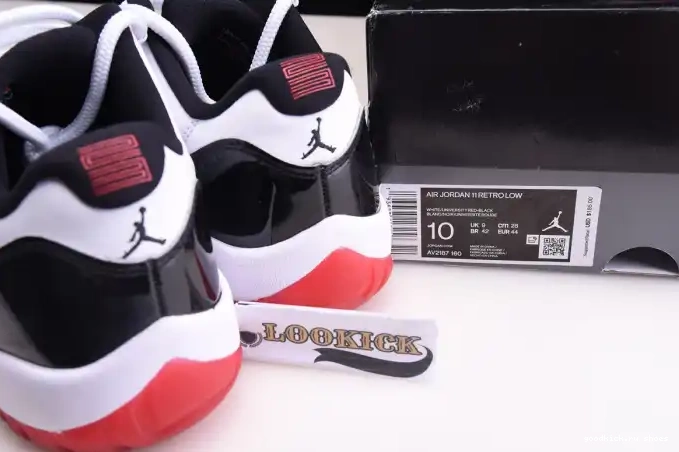 Rep Concord Air Jordan 11 AV2187-160 Bred Retro Low 0616